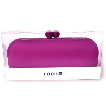 POCHI Silicone Wallet POCHIII - Fuchsia