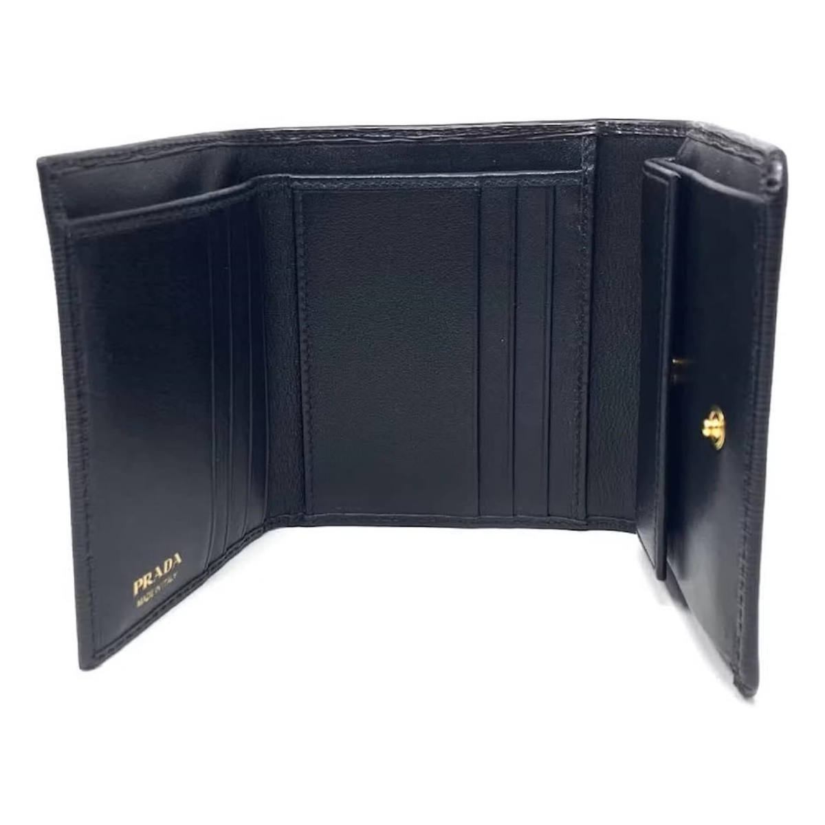 Prada Women's Wallet Vitello 1MH176  - Black