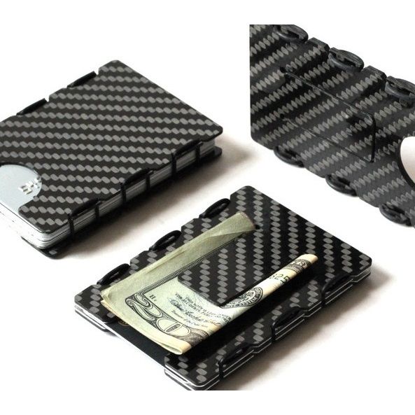 slimTECH Carbon Fiber Wallet With Money Clip - Carbon Stain | Wallets ...