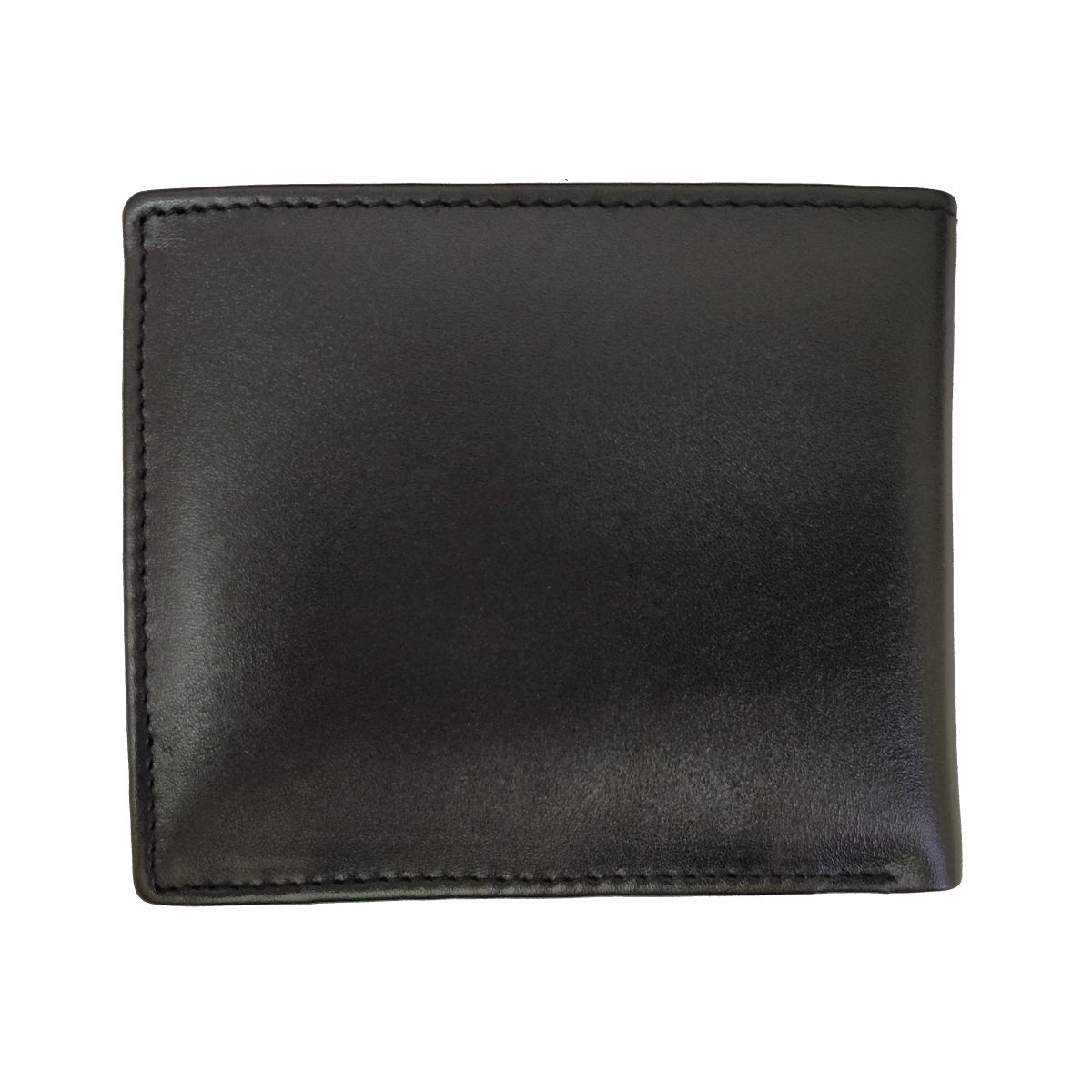 solo Leather Wallet Sixteen Holes With Coin Pouch - Black
