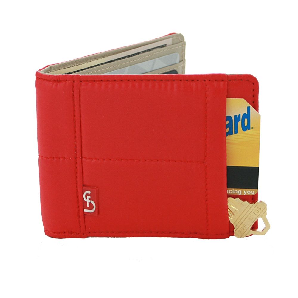 STELLA & FRITZ Dumbo Mens Wallet - Red