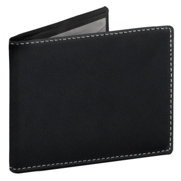 Stewart/Stand Stainless Steel Wallet - Black/Silver