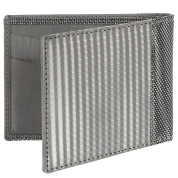 Stewart/Stand Stainless Steel Wallet - Silver Checkered 