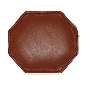 Stewart/Stand Change Purse  - Red / Tan