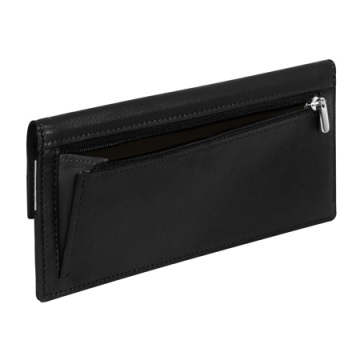 Stewart/Stand Clutch Wallet  - Black / Silver