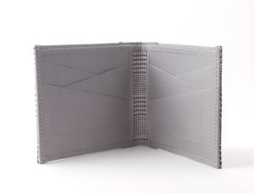 Stewart/Stand Stainless Steel Wallet  - Houndstooth