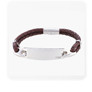 STORM London Zeus ID Bracelet - Brown