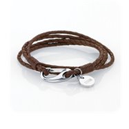 Jax Wrap Bracelet - Brown