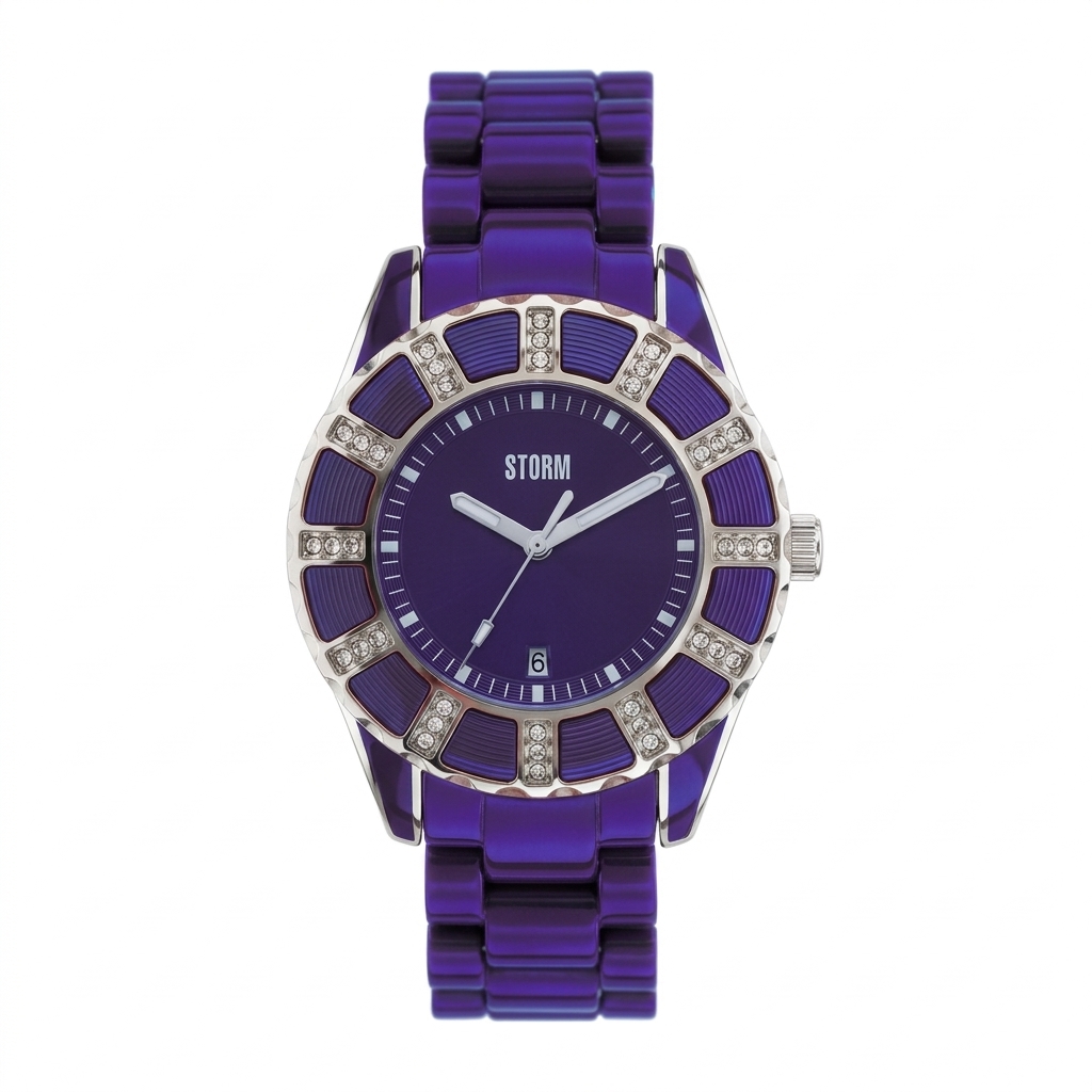 STORM London Storm London Vesta Crystal watch - Purple
